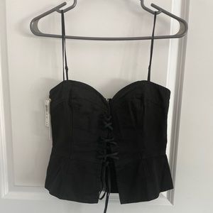 Brand new bustier top